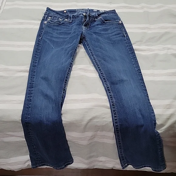 Miss Me Slim Bootcut Jeans - Picture 5 of 6